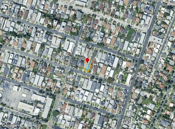  4553 W 17Th St, Los Angeles, CA Parcel Map