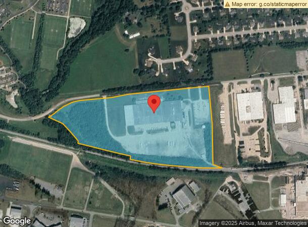  1300 W Park Rd, Elizabethtown, KY Parcel Map