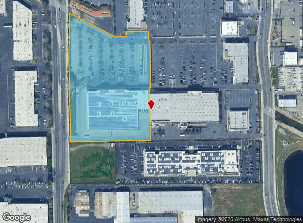  3699 W Shaw Ave, Fresno, CA Parcel Map
