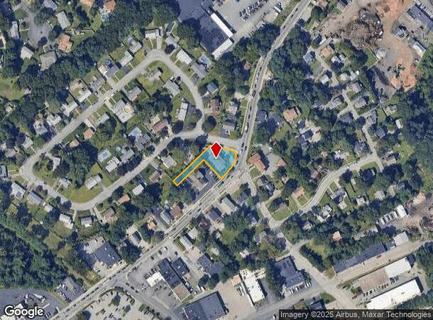 1077 Pontiac Ave, Cranston, RI Parcel Map