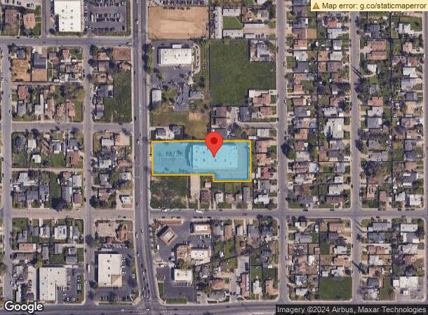  1610 N Dinuba Blvd, Visalia, CA Parcel Map