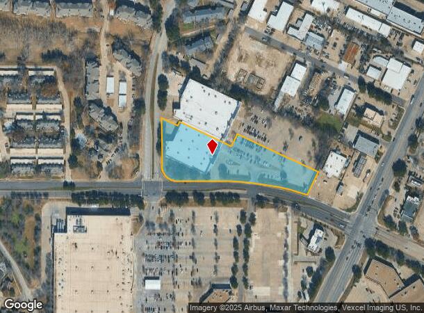 1501 W Arbrook Blvd, Arlington, TX Parcel Map
