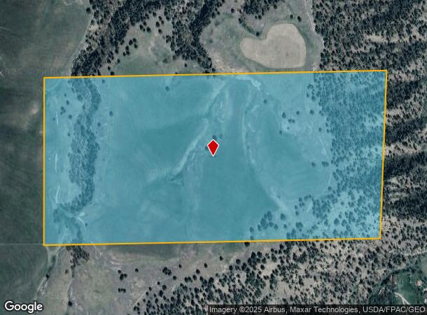  Sand Creek Rd, Beulah, WY Parcel Map