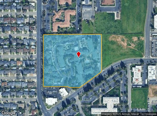 1064 E Spruce Ave, Fresno, CA Parcel Map