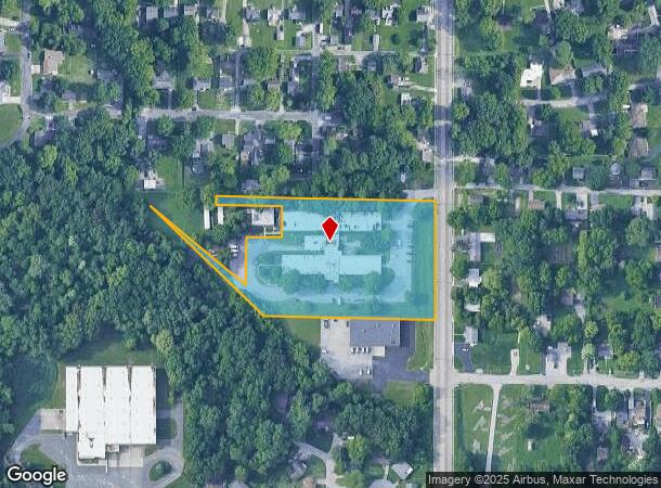  727 N 17Th St, Belleville, IL Parcel Map