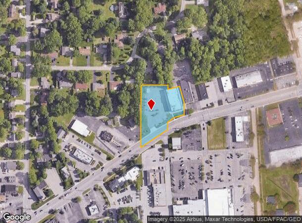  8815 Mentor Ave, Mentor, OH Parcel Map