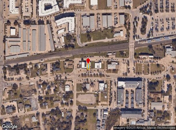  3813 Main St, Rowlett, TX Parcel Map