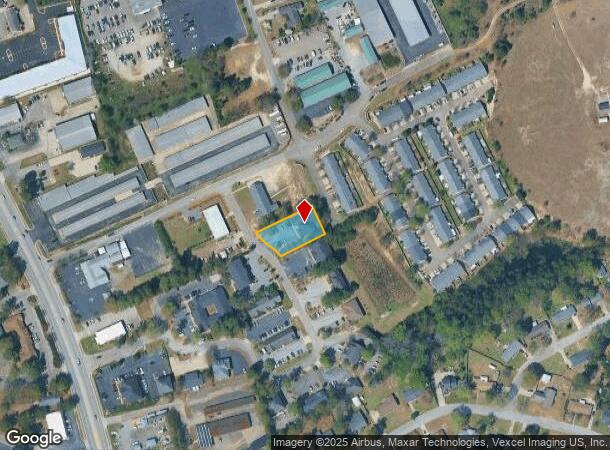  3706 Executive Center Dr, Augusta, GA Parcel Map
