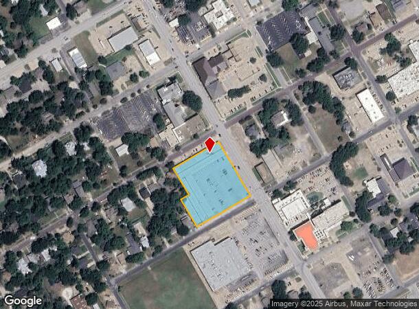  200 N 15Th St, Corsicana, TX Parcel Map