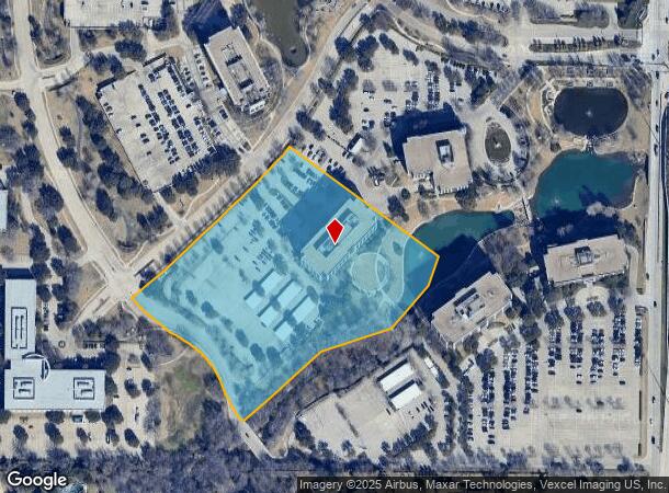  2600 Network Blvd, Frisco, TX Parcel Map