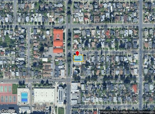  2034 N Van Ness Blvd, Fresno, CA Parcel Map