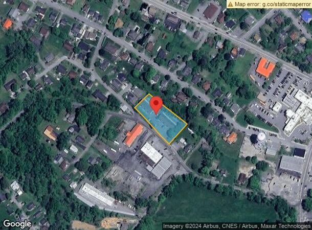  Maple Ave, Oak Hill, WV Parcel Map