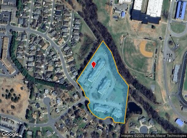 190 Duke St, Culpeper, VA Parcel Map