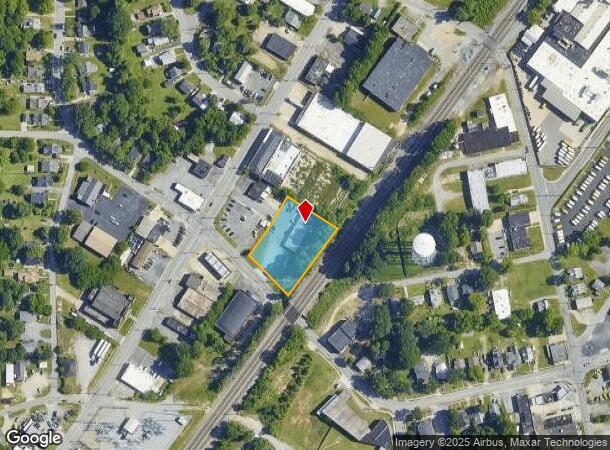 100 N Ward Ave, High Point, NC Parcel Map