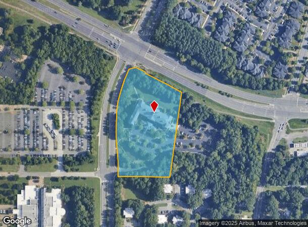  100 Marriott Way, Chapel Hill, NC Parcel Map