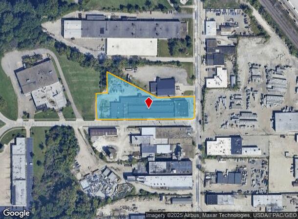  5446 Dunham Rd, Maple Heights, OH Parcel Map