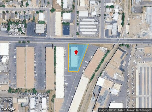  1450 W Evans Ave, Denver, CO Parcel Map