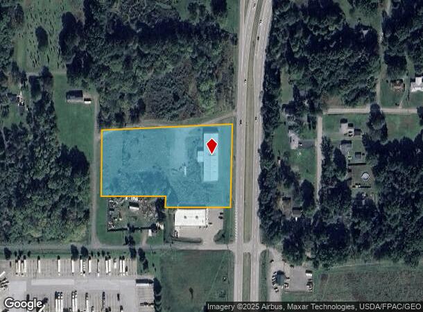 2140 N Main St, Hubbard, OH Parcel Map