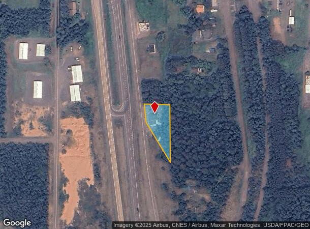 14452 S Packer Ave, Gordon, WI Parcel Map