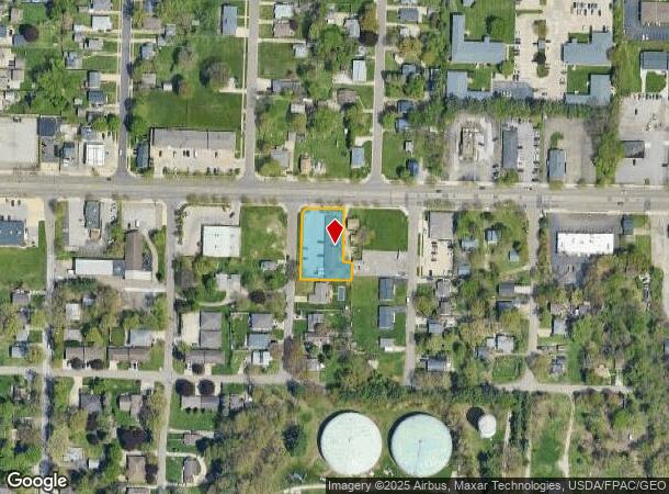 1186 E Tallmadge Ave, Akron, OH Parcel Map