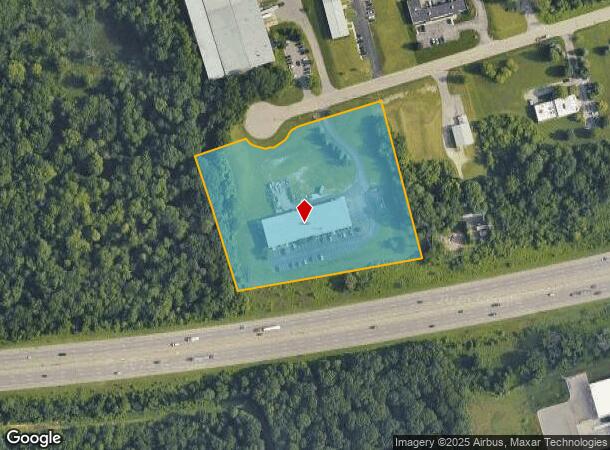  663 S Mansfield St, Ypsilanti, MI Parcel Map