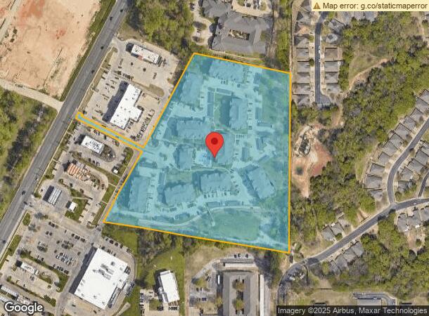  5872 Old Jacksonville Hwy, Tyler, TX Parcel Map