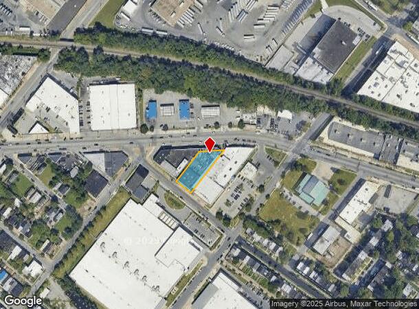 713 E 25Th St, Baltimore, MD Parcel Map