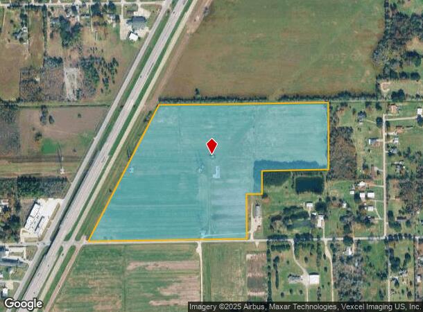 1103 Krenek Rd, Crosby, TX Parcel Map