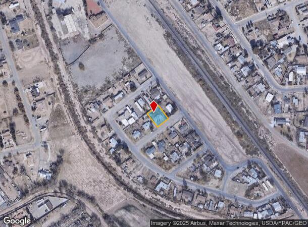  9933 N Market Pl, Socorro, TX Parcel Map