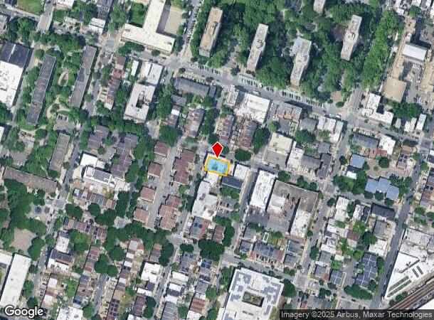  724 E 160Th St, Bronx, NY Parcel Map